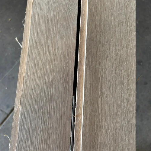 face of white oak tongue and groove