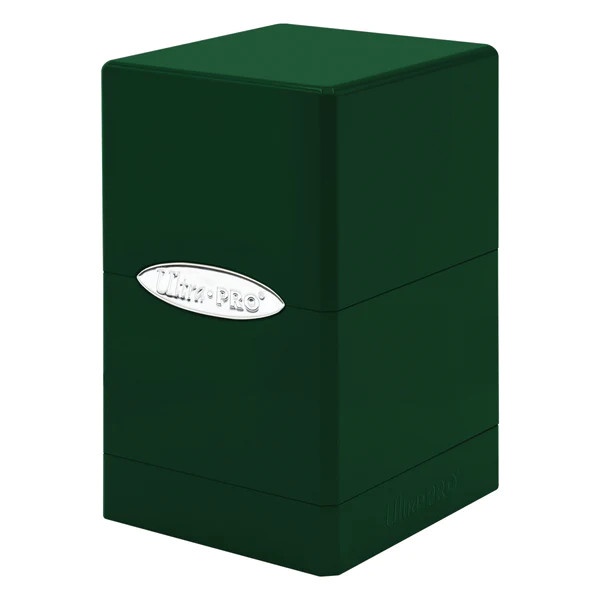 Satin Tower Deck Box - Glitter Yellow main image 0