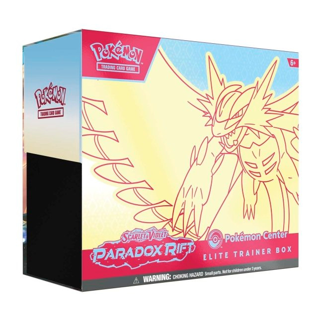 Pokemon TCG: Scarlet & Violet - Paradox Rift Roaring Moon Elite Trainer Box - One Eyed Jacques Pokemon TCG: Scarlet & Violet - Paradox Rift Roaring Moon Elite Trainer Box - One Eyed Jacques