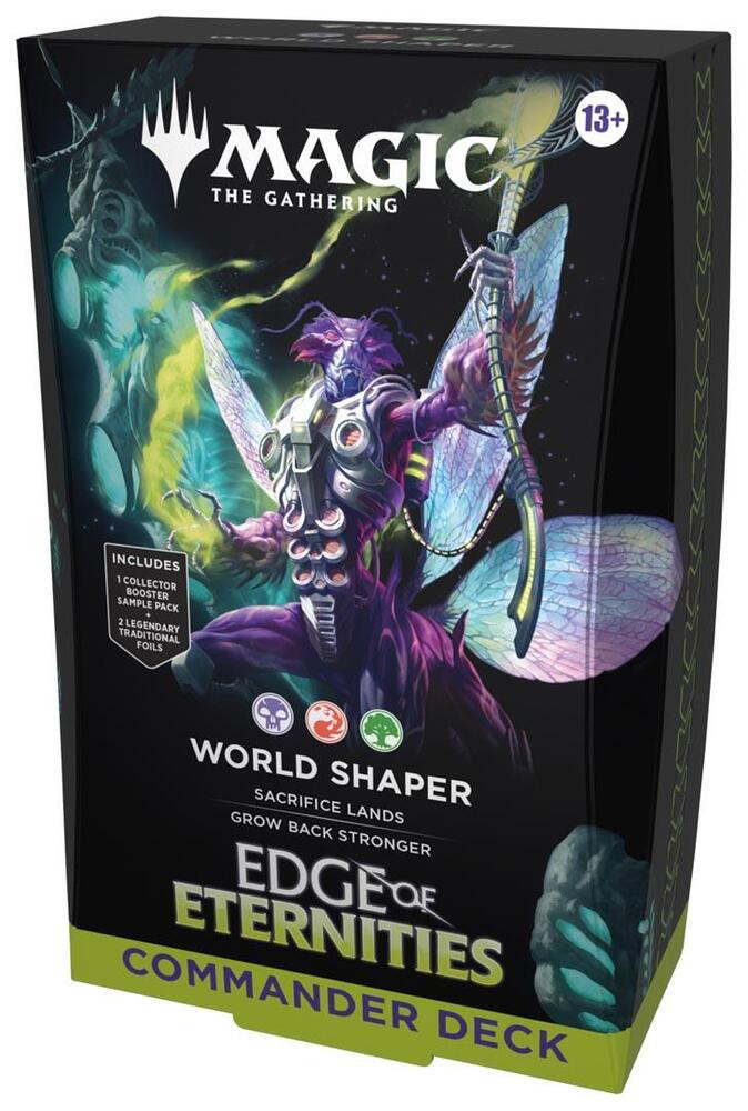 Magic the Gathering CCG: Edge of Eternities Commander Deck - World Shaper - One Eyed Jacques Magic the Gathering CCG: Edge of Eternities Commander Deck - World Shaper - One Eyed Jacques