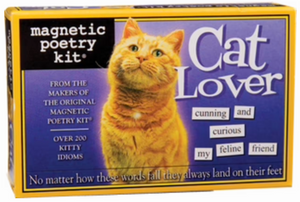 Magnetic Poetry Kit - cat lover