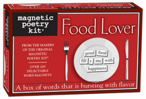 Magnetic Poetry Kit - food lover Magnetic Poetry Kit - food lover
