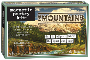 Magnetic Poetry Kit - mountains Magnetic Poetry Kit - mountains