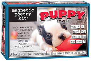 Magnetic Poetry Kit - puppy lover
