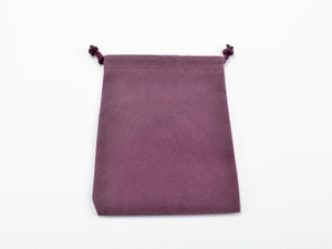 Chessex - dice bag - suedecloth velour purple small
