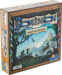Light brown box art featuring title, scenery, trees, hunters, and animals Light brown box art featuring title, scenery, trees, hunters, and animals