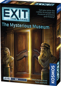 game box featuring series and instalment title and cover image of a museum internal with bust statues and an opening door game box featuring series and instalment title and cover image of a museum internal with bust statues and an opening door