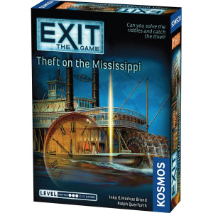 game box featuring series and instalment title and cover image of a steamboat and clockface at night game box featuring series and instalment title and cover image of a steamboat and clockface at night
