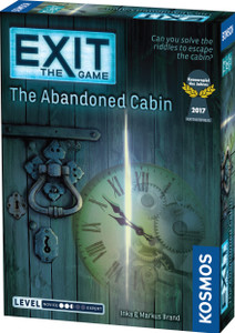 game box featuring series and instalment title and cover image of a door and clock face with gears game box featuring series and instalment title and cover image of a door and clock face with gears