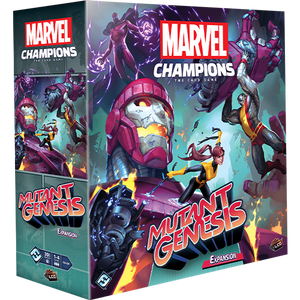 Box featuring the game title plus an illustration of x-men heroes fighting villains. Box featuring the game title plus an illustration of x-men heroes fighting villains.