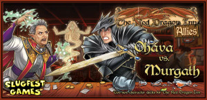 Board game box featuring game title and a Grand Cleric and a an evil knight fighting at a table with a spirit attempting to stop them. Board game box featuring game title and a Grand Cleric and a an evil knight fighting at a table with a spirit attempting to stop them.
