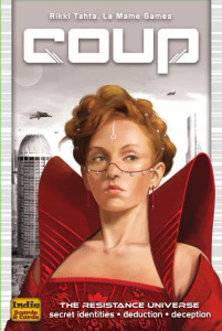 Game box featuring game title and a woman in red with a city in the background. Game box featuring game title and a woman in red with a city in the background.