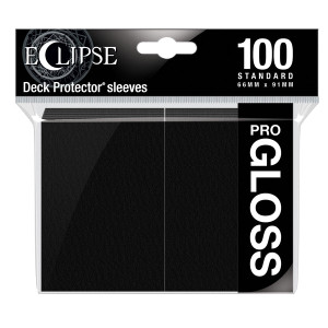 Plastic Eclipse Gloss sleeve packaging showcasing the black sleeve color. Plastic Eclipse Gloss sleeve packaging showcasing the black sleeve color.