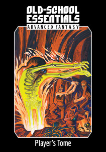 Book cover with Title and a depiction of an adventuring party fighting a large flaming skeleton in a cave. Book cover with Title and a depiction of an adventuring party fighting a large flaming skeleton in a cave.