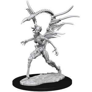 An unpainted Bone Devil miniature on a white background. An unpainted Bone Devil miniature on a white background.