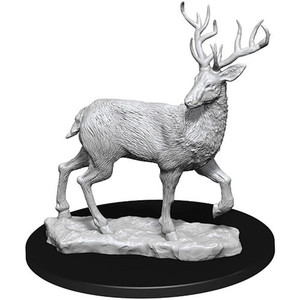 An unpainted Stag miniature on a white background. An unpainted Stag miniature on a white background.