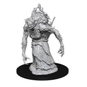 An unpainted Annis Hag with various bones on its back and a white background. An unpainted Annis Hag with various bones on its back and a white background.