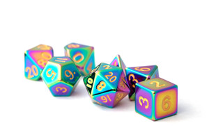 7 polyhedral dice
