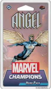 Plastic clamshell box featuring game title and art of Angel.
