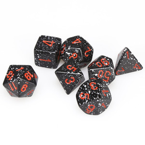 Chessex Dice - 7 Set RPG - 25308 - speckled space