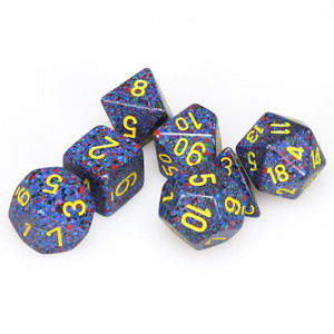 Chessex Dice - 7 Set RPG - 25366 - speckled twilight Chessex Dice - 7 Set RPG - 25366 - speckled twilight