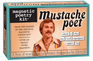 Magnetic Poetry Kit - mustache