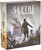Board game box featuring game title and image of battle ruins and soldiers