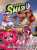 Board game titled "Smash Up: What Were We Thinking" at the top of the box.  The cover art is of a pink teddy bear, a granny with a shotgun, a redhaired explorer, and an Elvis Presley-esque rock star.
