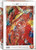 A Eurographics puzzle of the painting "The "Triumph of Music" by Marc Chagall, an abstract work dominated by reds and yellows and spotted with blues and greens to contrast the rest of its overall warmth.  Figures with vague features and loosely penciled clothing details play various instruments circling around a red void, seemingly trailing closer to a lighter center.  Some stand on ground, while others possess wings and fly above the rest.