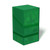 Closed ultimate guard deck box in the color emerald.