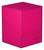 Closed ultimate guard boulder deck box in the color rhodonite.