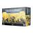 Warhammer 40,000 box featuring an image of 11 fully painted miniatures on a rocky surface.