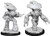 Two unpainted Myconid Adult miniatures on a white background.