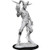An unpainted Nightwalker miniature on a with a white background.