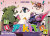 Board game titled "Pikit" in large, multicolored letters at the bottom of the cover, which features different monsters emerging from cards, surrounded by colorful dice and more cards floating through the air. Board game titled "Pikit" in large, multicolored letters at the bottom of the cover, which features different monsters emerging from cards, surrounded by colorful dice and more cards floating through the air.