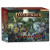An RPG bundle box titled "Pathfinder: Beginner Box" at the top and bottom of the box cover.  The art depicts four characters of various species and classes available to play within the game.  They all charge, weapons and/or magic in hand, toward a green dragon in flight at the center of the box.