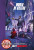 An RPG titled “Outgunned: World of Killers,” the first half of which is at the bottom of the cover and the second half is at the top.  The art on the cover is a primarily purple scene in the middle of a city street with several helmet-clad people circling around two central figures.  The first is a tall, broad shouldered man with dark skin, short hair, a well-trimmed beard, and wearing a finely tailored three piece suit.  He holds a yellow handgun that he aims off to the left.  In front of him is a toppled motorcycle, and crouched in front of that is a pale-skinned, light-haired woman with a bob haircut, high heels, and an elegant red gown.  She braces a shotgun against her shoulder and aims it off to the right.