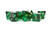 Metallic Dice Games - 7 Set RPG Dice - Stone - May Emerald