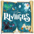 A board game titled "Rivages". The box art features a sea with 4 islands, one green with trees, one snowy with a beacon, another one that looks wicked with a creepy building, and finally a beach island with a statue. A board game titled "Rivages". The box art features a sea with 4 islands, one green with trees, one snowy with a beacon, another one that looks wicked with a creepy building, and finally a beach island with a statue.