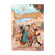 An RPG titled "Flabbergasted!" in vintage, tan font at the top of the cover.  Below is a scene set in a 1920s city with four central humans and one dog in the foreground.  From left to right, they are: a well-groomed spaniel, a tan-skinned man with perfectly coiffed hair, a suit, and who is carrying several bags; a pale woman with dark, chin-length wavy hair wearing a spotted blue dress and skipping gleefully; a pale, blonde man with sideburns, glasses, a light shirt, has an easel strapped to his back, and who is frantically scribbling in a drawing notepad; a dark-skinned woman with dark, curly hair, a dapper straw hat, knee high boots, a sharp orange vest, a leather messenger bag, and who is carrying a phone, chord and all. An RPG titled "Flabbergasted!" in vintage, tan font at the top of the cover.  Below is a scene set in a 1920s city with four central humans and one dog in the foreground.  From left to right, they are: a well-groomed spaniel, a tan-skinned man with perfectly coiffed hair, a suit, and who is carrying several bags; a pale woman with dark, chin-length wavy hair wearing a spotted blue dress and skipping gleefully; a pale, blonde man with sideburns, glasses, a light shirt, has an easel strapped to his back, and who is frantically scribbling in a drawing notepad; a dark-skinned woman with dark, curly hair, a dapper straw hat, knee high boots, a sharp orange vest, a leather messenger bag, and who is carrying a phone, chord and all.