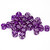 Chessex Dice - 36 Set of d6 dice block - 23807 - translucent purple with white