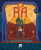A board game titled "RA" in large, red font at the top of the cover.  Behind it is artwork depicting golden rays of a sun, below which is a humanoid person with a blue Egyptian headdress and the head of a falcon.  They stand on a boat.  Around the portrait is the arched body of a blue person with golden stars on their flank and side.