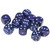 Chessex Dice - 36 Set of d6 dice block - 25707 - speckled cobalt