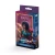 An RPG supplemental product titled "Bard - Daggerheart Class Pack" across the top and bottom of the cover.  The art features a feminine person with long, dark, tightly curled hair, dark skin, and a blue gown with golden accents.  She sits in wooden wheelchair padded by red, satiny cushions and holds a glowing quill in her hand.  Behind her are purple-tinged slips of scroll.