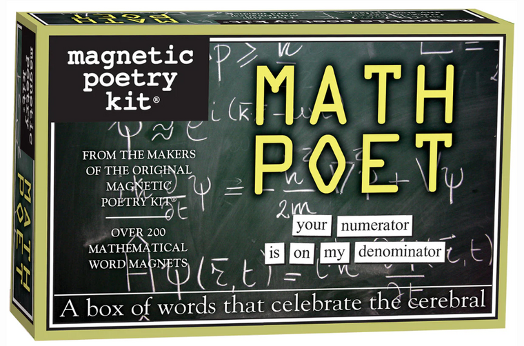Magnetic Poetry Kit - math