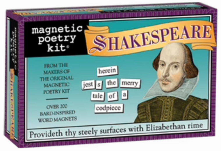 Magnetic Poetry Kit - shakespeare