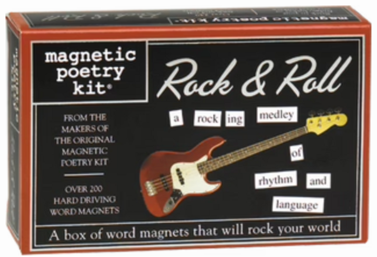 Magnetic Poetry Kit - rock and roll
