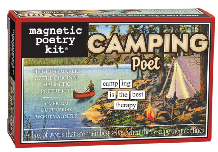 Magnetic Poetry Kit - Camping Poet