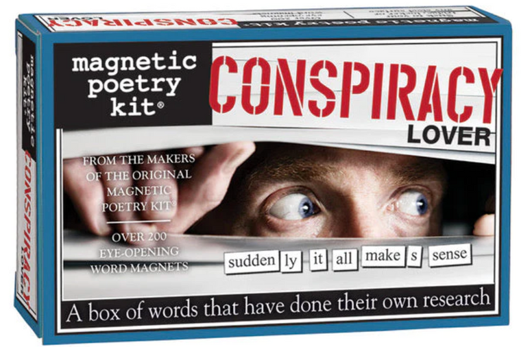 Magnetic Poetry Kit - Conspiracy Lover