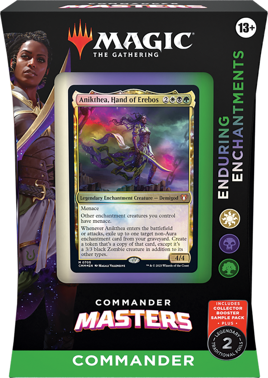 Magic the Gathering commander deck box featuring Anikthea, Hand of Erebos.
